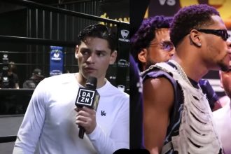 "Ryan Garcia's Alleged Misconduct Sparks Social Media Firestorm: 'You Can't Make This Sh*t Up!'"